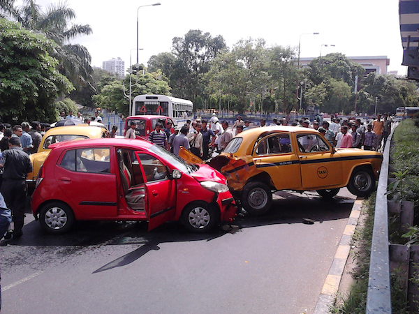 Car Accident in India