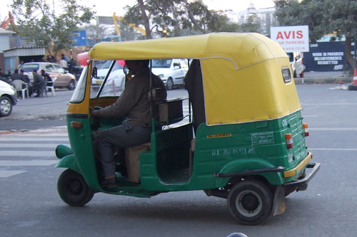 autorickshaw, getting around city
